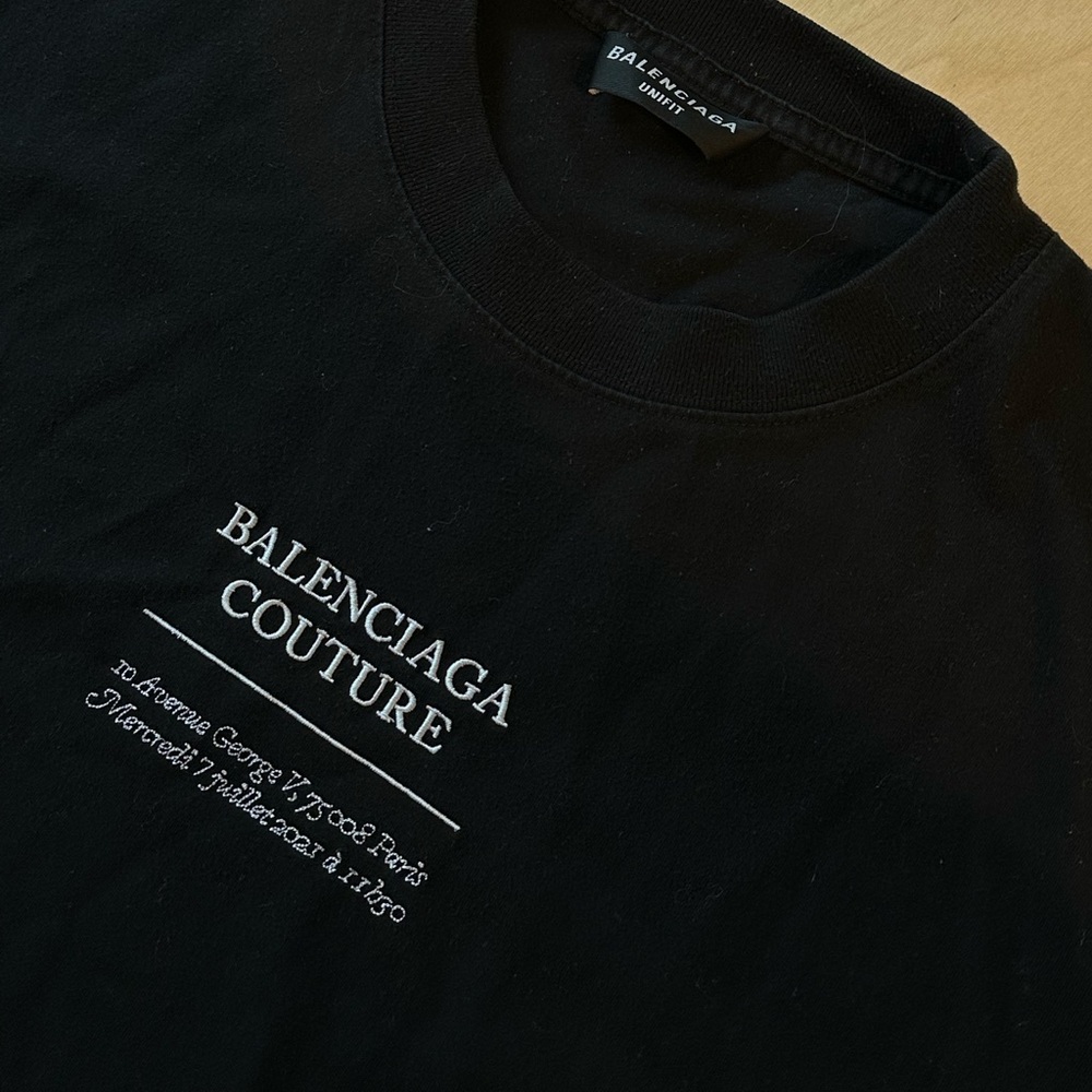 Balenciaga Couture Boxy Fit Shirt